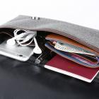 风影灰色系列手提斜挎相机包 M码 灰色 尼龙（二机三镜; 可放5D或7D相机;数据线+闪光灯）