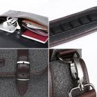 风影灰色系列手提斜挎相机包 M码 灰色 尼龙（二机三镜; 可放5D或7D相机;数据线+闪光灯）