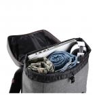 风影灰色系列双肩摄影背包 L码 灰色 尼龙（1机1镜; 后幅装14寸电脑+5D相机+数据线）