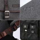 风影灰色系列双肩摄影背包 L码 灰色 尼龙（1机1镜; 后幅装14寸电脑+5D相机+数据线）