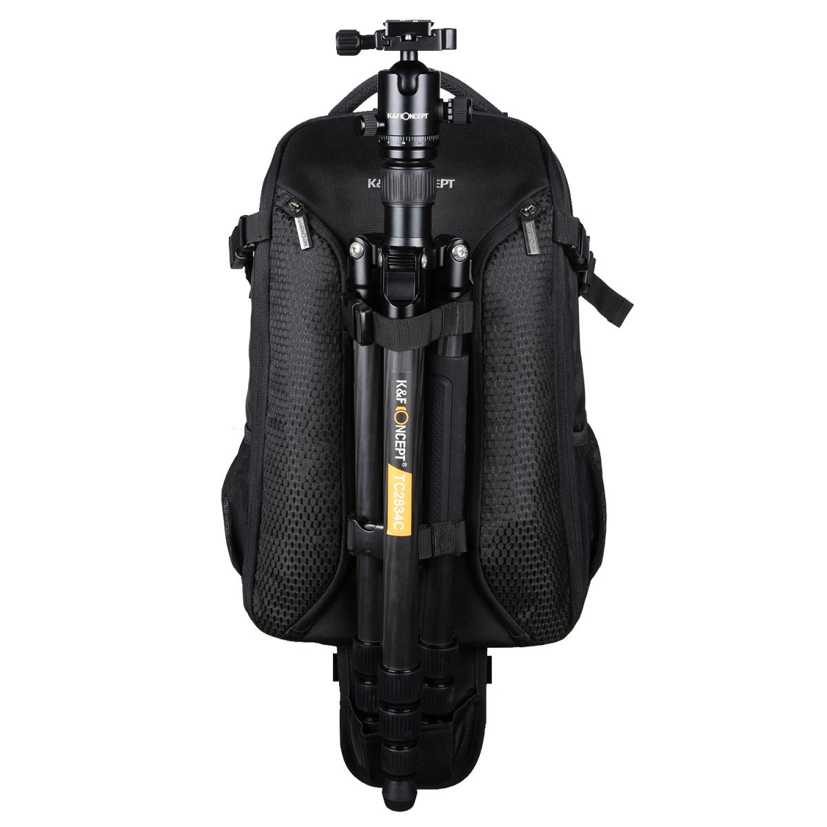 风影黑色系列经典系列双肩摄影背包 L码 黑色 尼龙