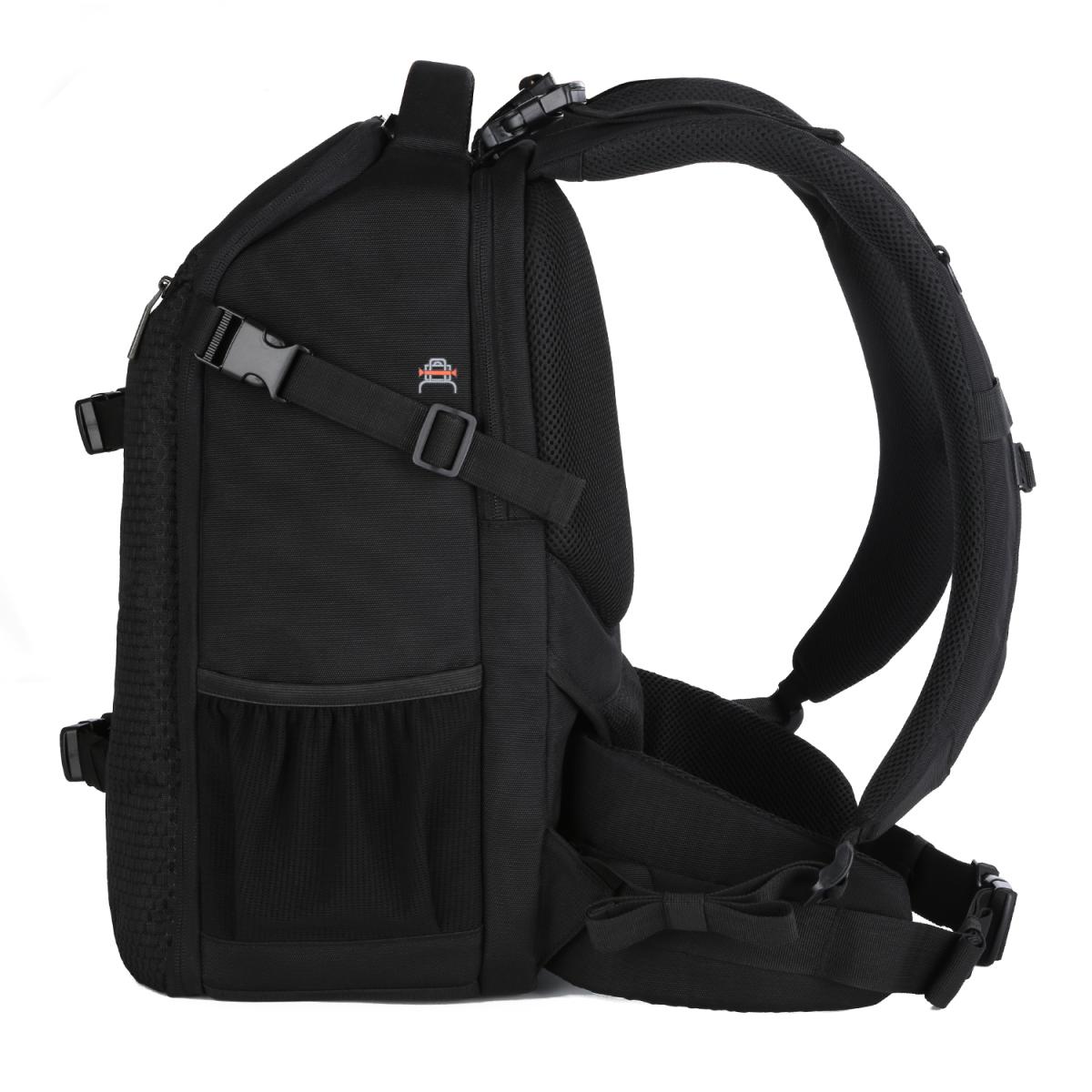 风影黑色系列经典系列双肩摄影背包 L码 黑色 尼龙