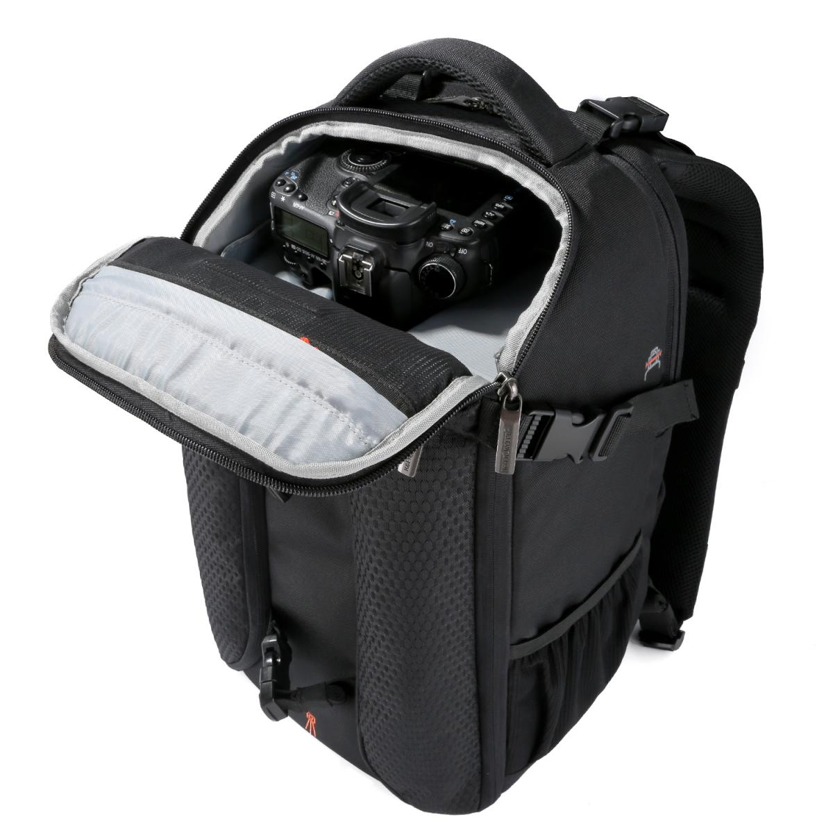 风影黑色系列经典系列双肩摄影背包 L码 黑色 尼龙