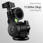 三脚架万向中轴配件 ，黑色 不带logo