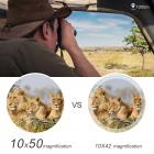 1050，10X50 大保罗双筒望远镜 黑色 20.5*8.5*20.5CM