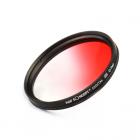 77MM 超薄9色渐变镜，橙+蓝+灰+红+紫+绿+粉+茶+黄，蓝布，3片大包，6片大包，Filter