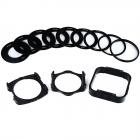 40合1   24片方片镜(ND2 G.ND2 ND4  G.ND4  ND8 G.ND8 蓝 渐变蓝 橙 渐变橙 棕（Brown） 渐变棕（Brown） 粉红 渐变粉红 红 渐变红 绿 渐变绿 黄 渐变黄 紫 渐变紫 ND16 日落) +9个转接环 +1个3片托架 +1个1片托架 +1个遮光罩 +4个6片滤镜包，Filter