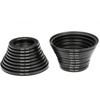 18合1转接环 37 49 52 55 58 62 67 72 77 82